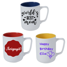 Load image into Gallery viewer, White Mug (click here to see design options) - Especially For You Israel