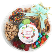 Load image into Gallery viewer, Large Candy/Nut/Chocolate Platter - Especially For You Israel