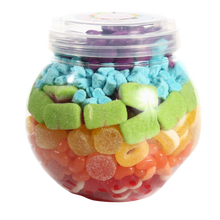 Load image into Gallery viewer, Jumbo Rainbow Candy Jar (click here to see design options) - Especially For You Israel