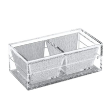 Load image into Gallery viewer, Dip Dish With Magnetic Lid - silver glitter (2 dishes)