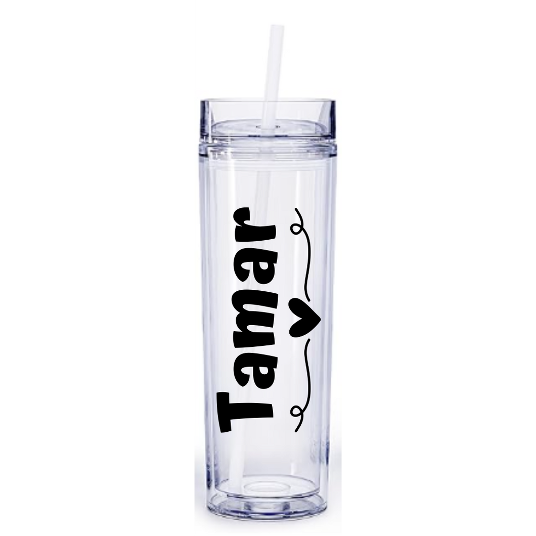 Skinny Tumbler (click here to see design options)